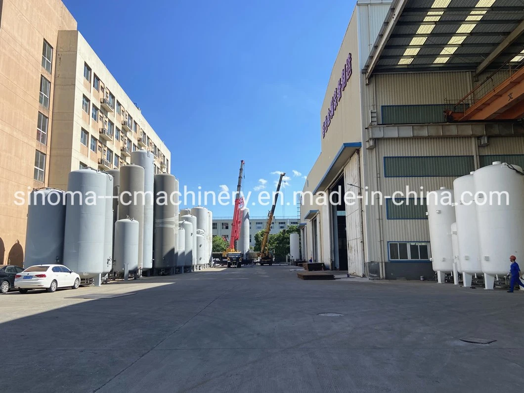 100m3 Cryogenic Storage Tank for LNG/Lox/Lin/Lar with ASME/GB Standard