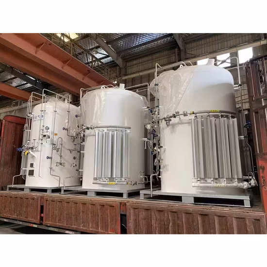 Криогенный жидкий кислород, азот, аргон, углекислый газ, криогенный резервуар для хранения