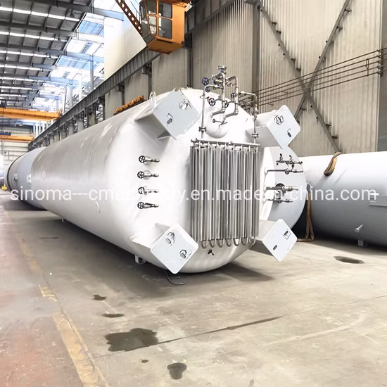 Криогенный резервуар емкостью 100 м3 для СПГ/Lox/Lin/Lar по стандарту ASME/GB